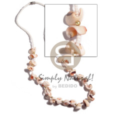 everlasting red luhuanus in white glass beads