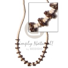 2 3mm coco pokalet with nat brown coco