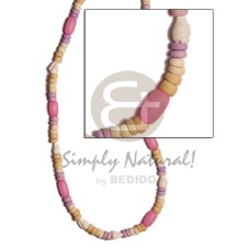 4 5mm coco Pokalet nat bleach pastel pink