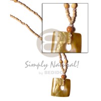 2 3 coco Pokalet natural with square cut