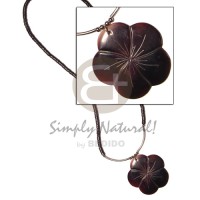 2 3 black coco heishe with metal tube