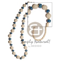 4 5mm coco Pokalet bleach with white buri