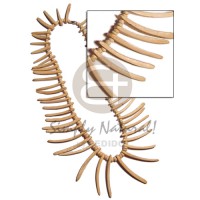 graduated indian coco tusk and Pokalet. natural