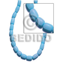 buri tube without skin  aqua blue