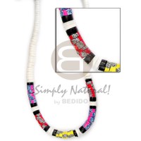 graduated white clam with 4 5mm splashing coco