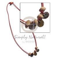 3 pc. 10mm round paua abalone with