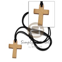 carabao antique natural bone cross 40mm on