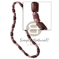 buri seed tube and colored white clam