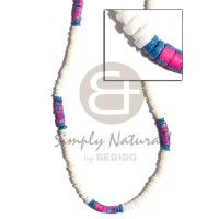 white clam with blue 4 5 coco pokalet