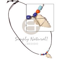 cord with beads coco Pokalet and bone tooth