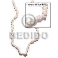white mongo shell