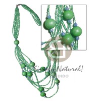 5 rows graduated multilayered light glass