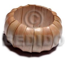 ambabawod elastic bangle with clear coat finish