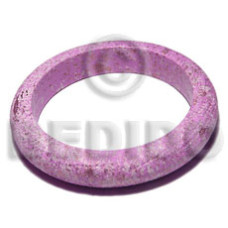 h=15mm thickness=10mm inner diameter 65mm natural wood bangle