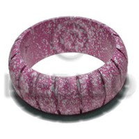 h=35mm thickness=10mm inner diameter=65mm natural wood bangle