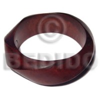 h=25mm thickness=12mm diameter=65mm natural wood bangle in