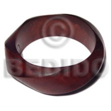 h=25mm thickness=12mm diameter=65mm natural wood bangle in