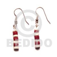 dangling maroon 4 5 coco Pokalet with white